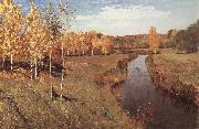 Levitan, Isaak Golden autumn oil painting picture wholesale